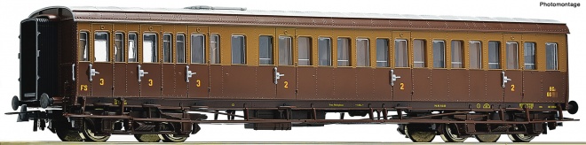 Passenger car Centroporte 2nd/3rd class<br /><a href='images/pictures/Roco/Roco-74685.jpg' target='_blank'>Full size image</a>